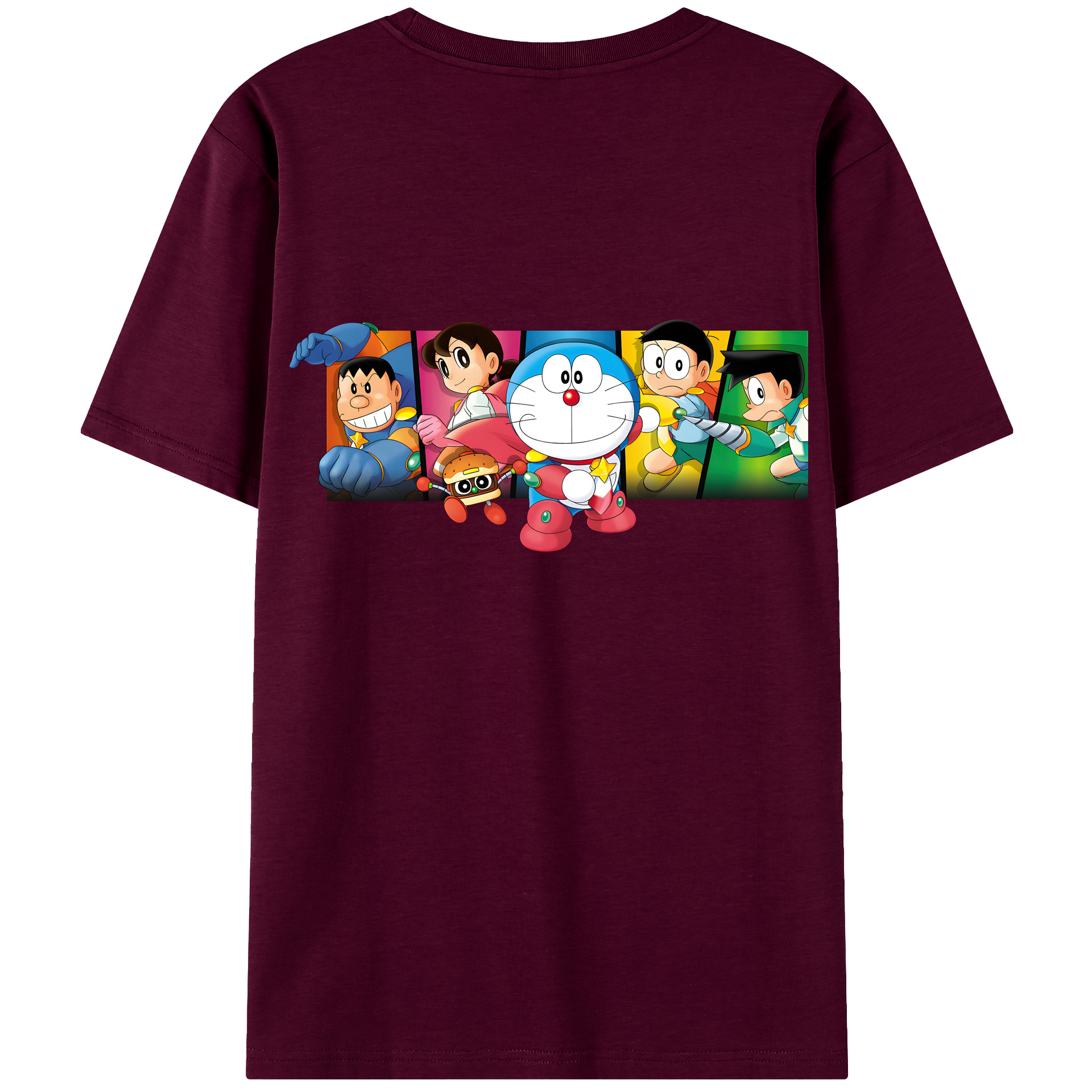 （画像用） ドラえもん Doraemon レディース半袖Tシャツ(バックプリント)